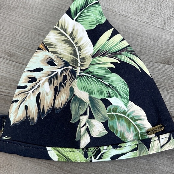 ☀️HURLEY☀️HURLEY☀️PALMETTO FIXED TRI HIPSTER SURF BOTTOM BIKINI SET - Picture 12 of 16